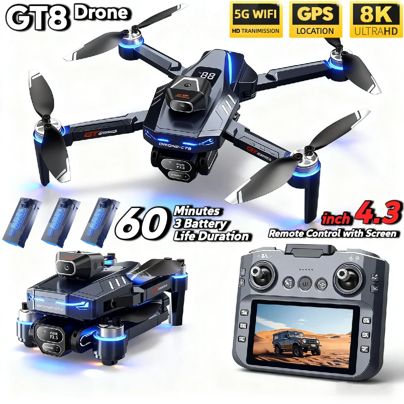 Drone Multispectral - HOT For LSRC GT8 Drone 4K