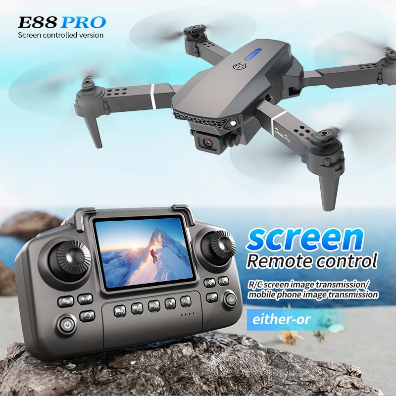 Professional E88 PRO Drone wit - Drone Cinematic review and price