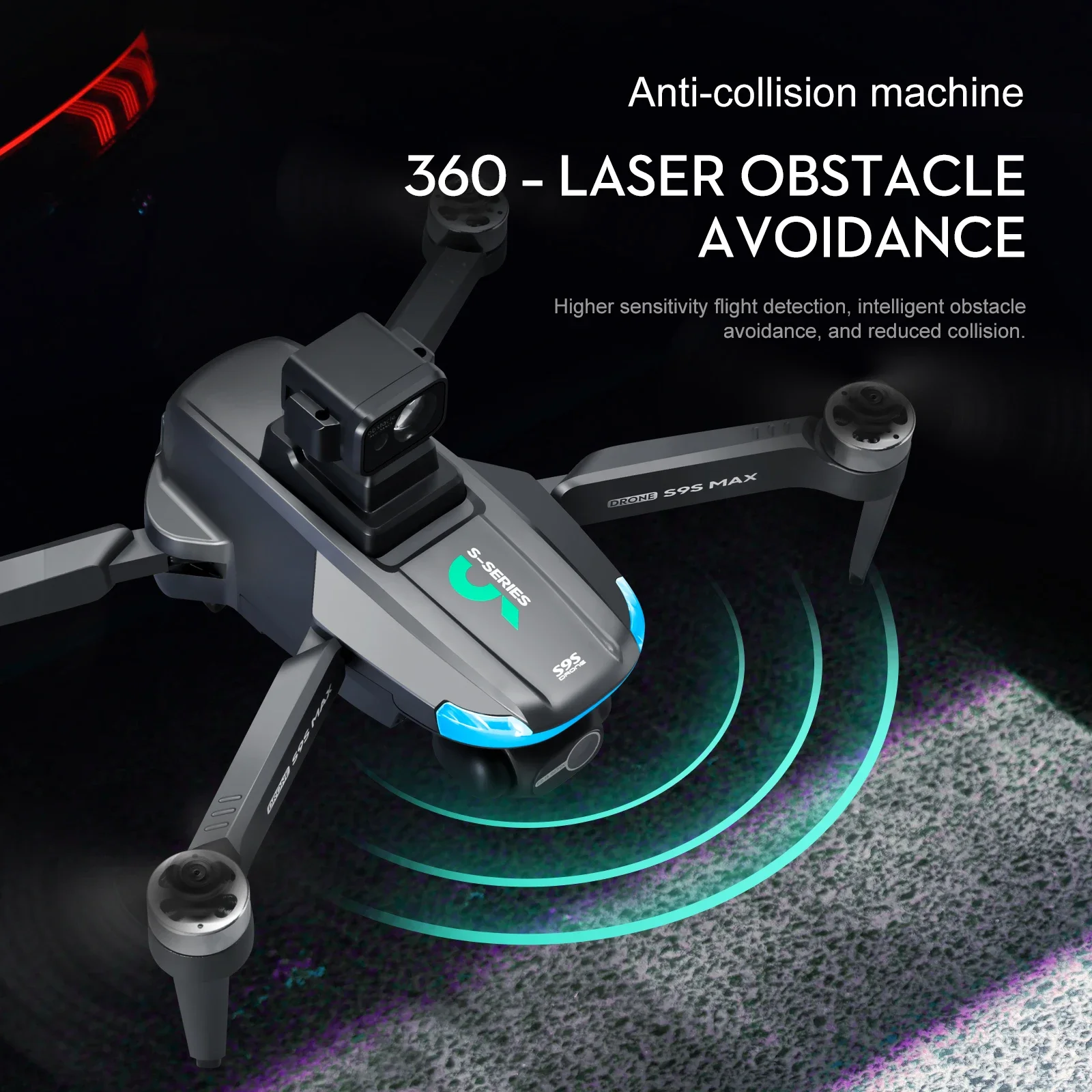 NEW S9S MAX MINI Drone 4K 2-Ax - Drone Mapping review and price