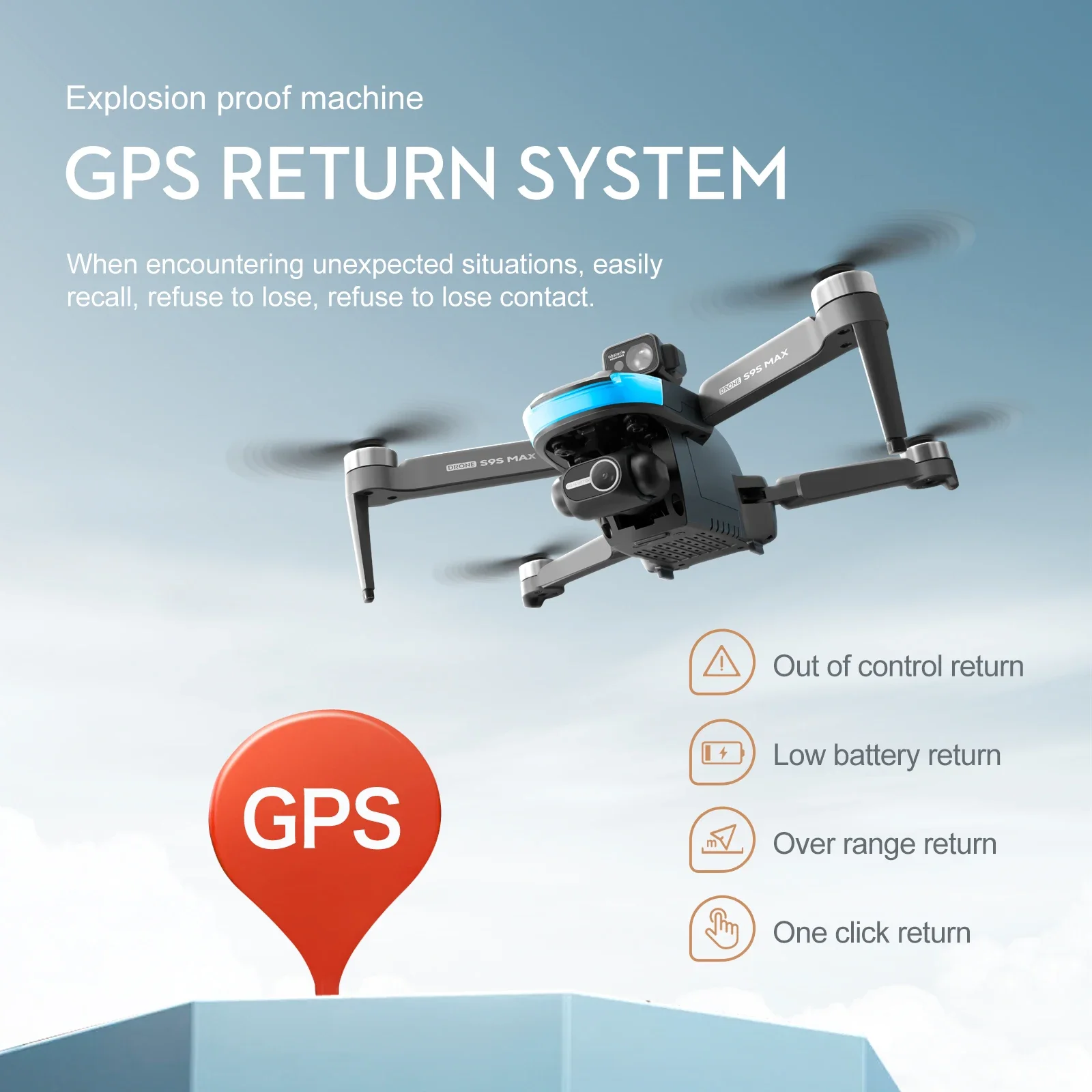 NEW S9S MAX MINI Drone 4K 2-Ax - Drone Mapping review and price