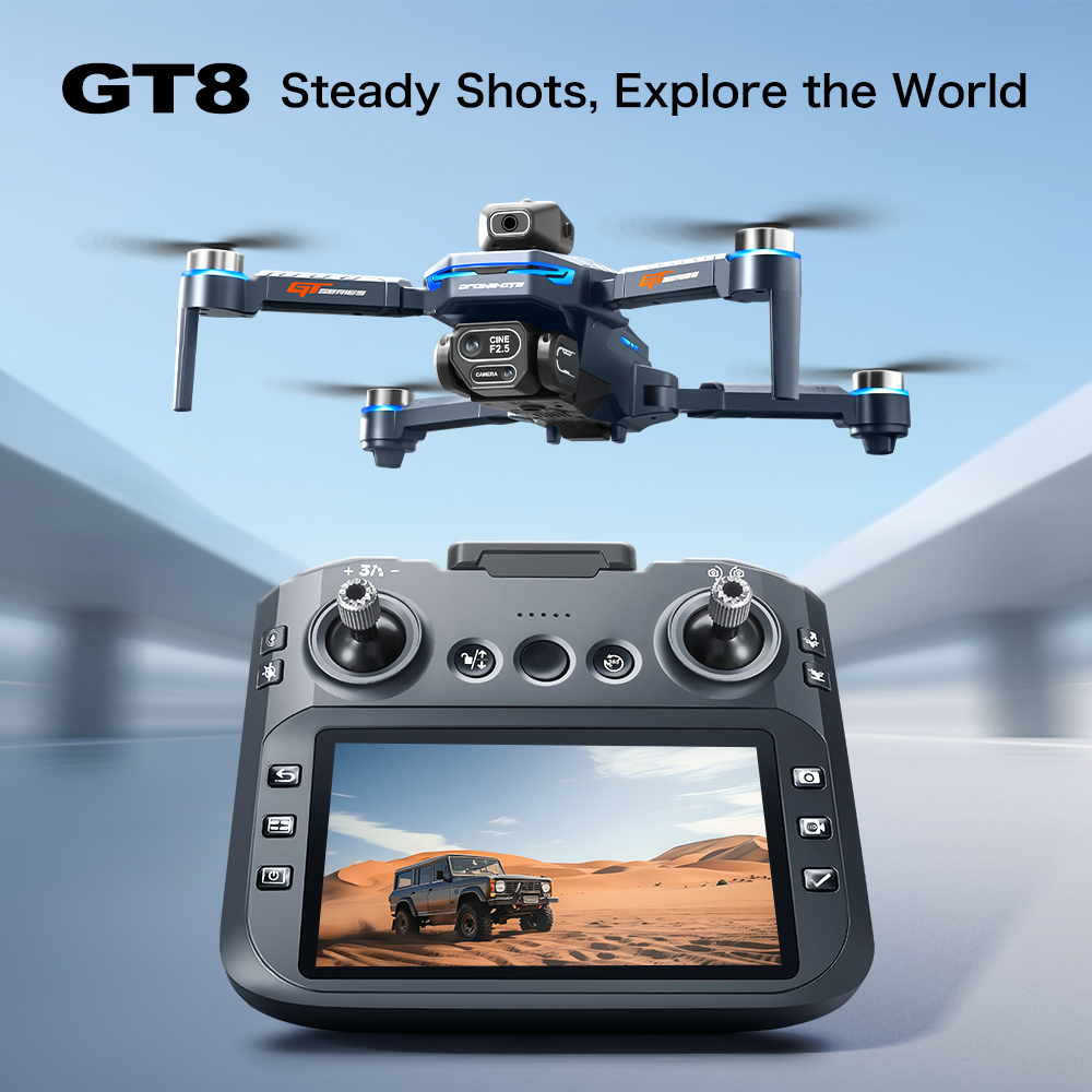 GT8 Max Foldable Drone 8K HD P - Drone Mapping review and price