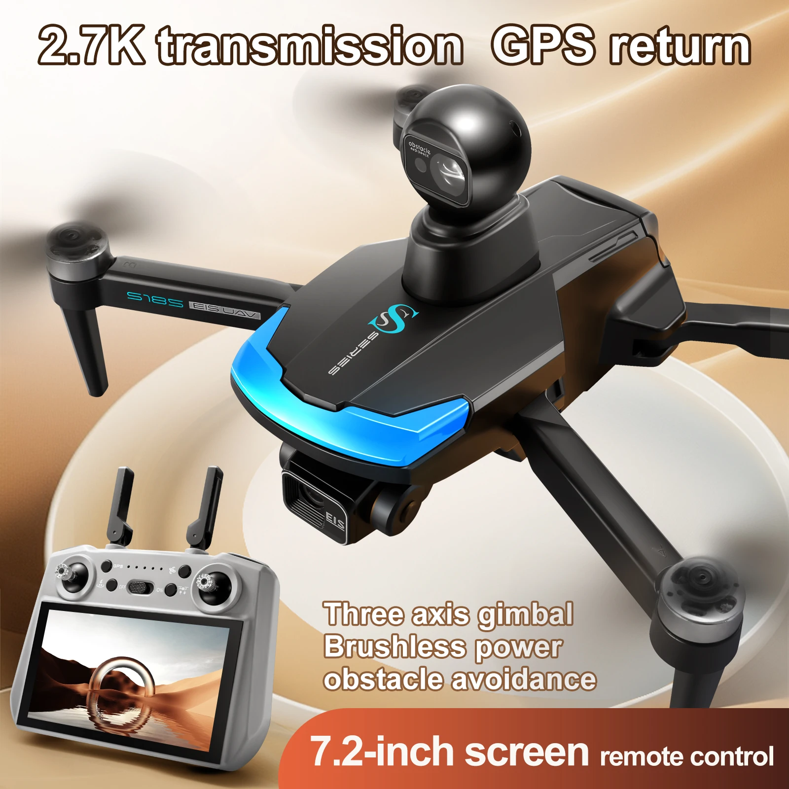 S185 Professional Drone 2.7K H - Drone Multispectral review and price