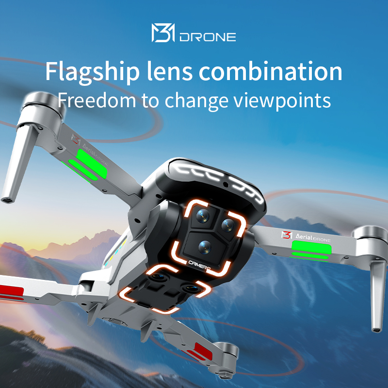 M3 Professional Drone 4K HD Ae - Drone Aerial Photography review and price