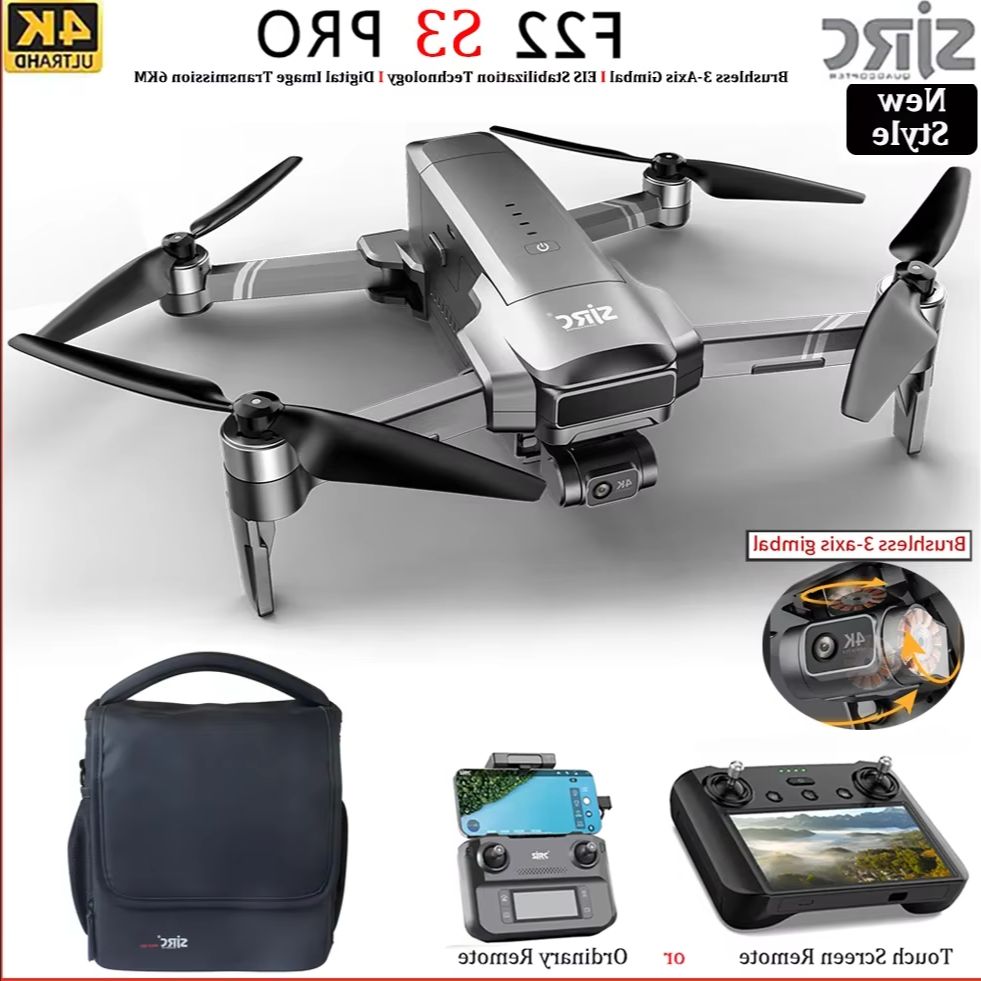 SJRC F22 S3 pro Foldable RC Qu - Drone Multispectral review and price