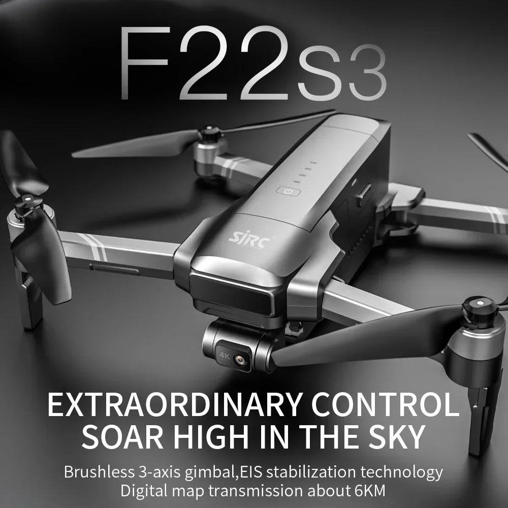 SJRC F22 S3 pro Foldable RC Qu - Drone Multispectral review and price