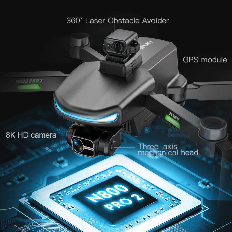 N800 PRO 2 GPS Drone Professio - Drone Multispectral review and price