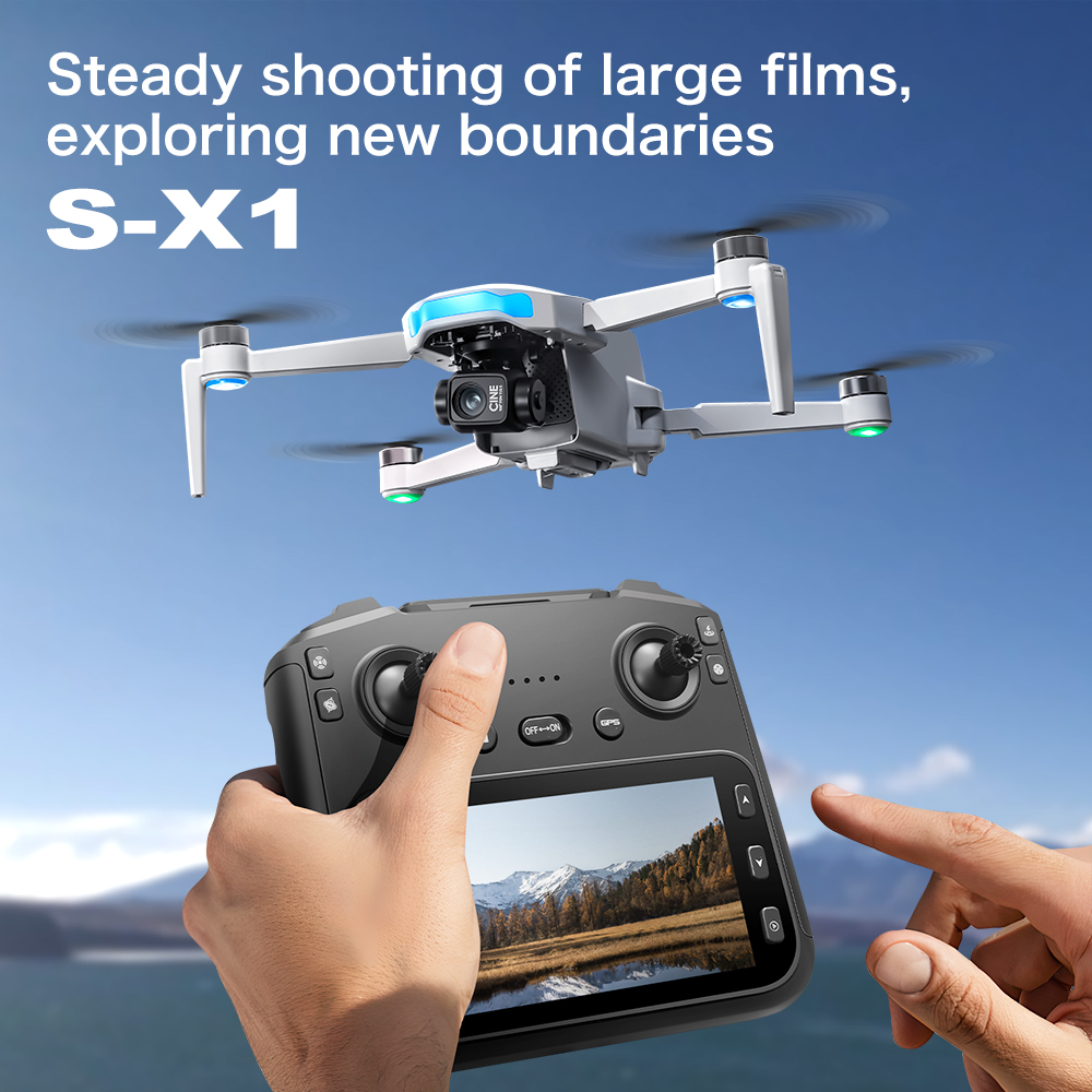 Original S-X1 GPS Drone 8KHD p - Drone Multispectral review and price