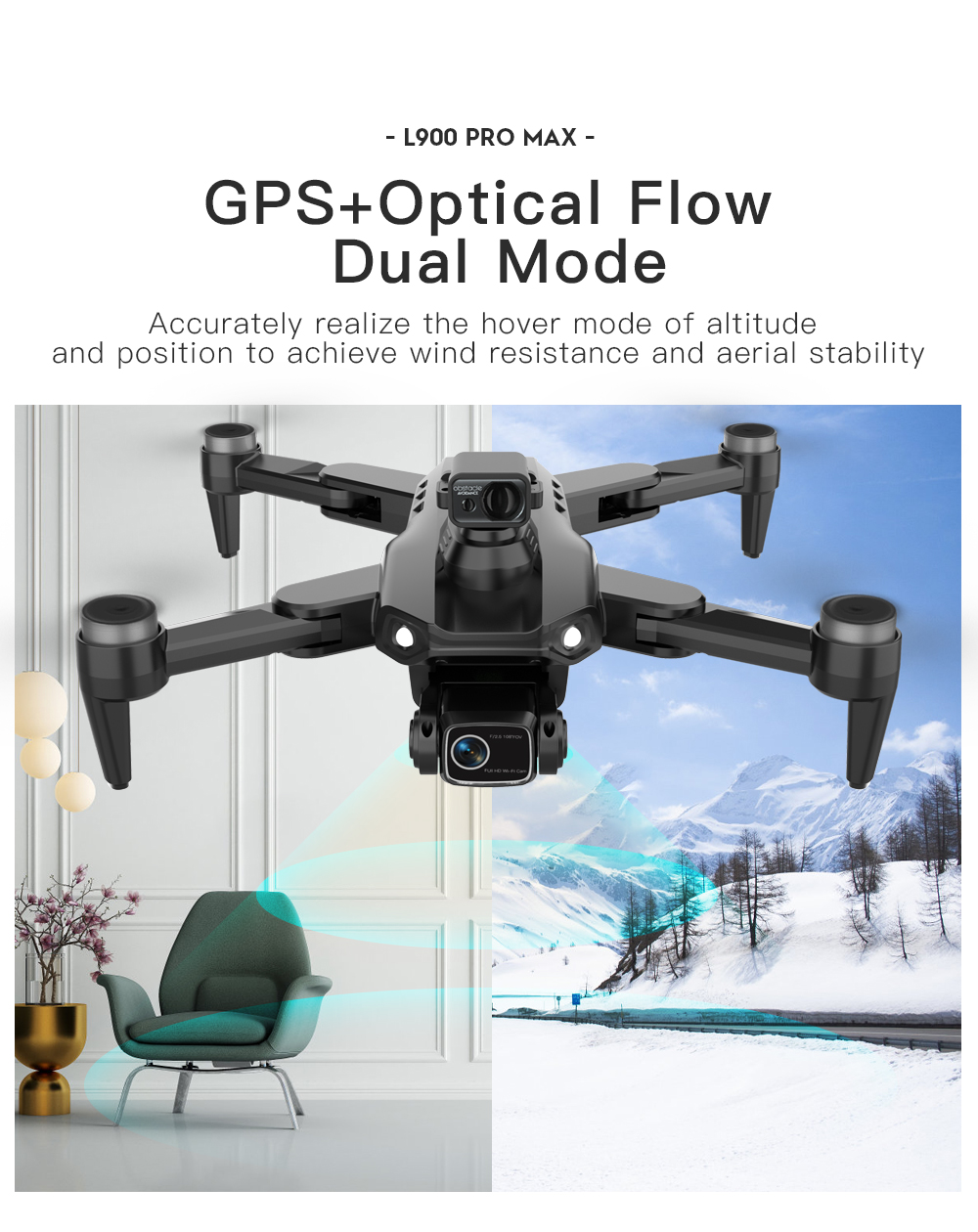 LYZRC L900 PRO MAX Laser obsta - Drone Multispectral review and price