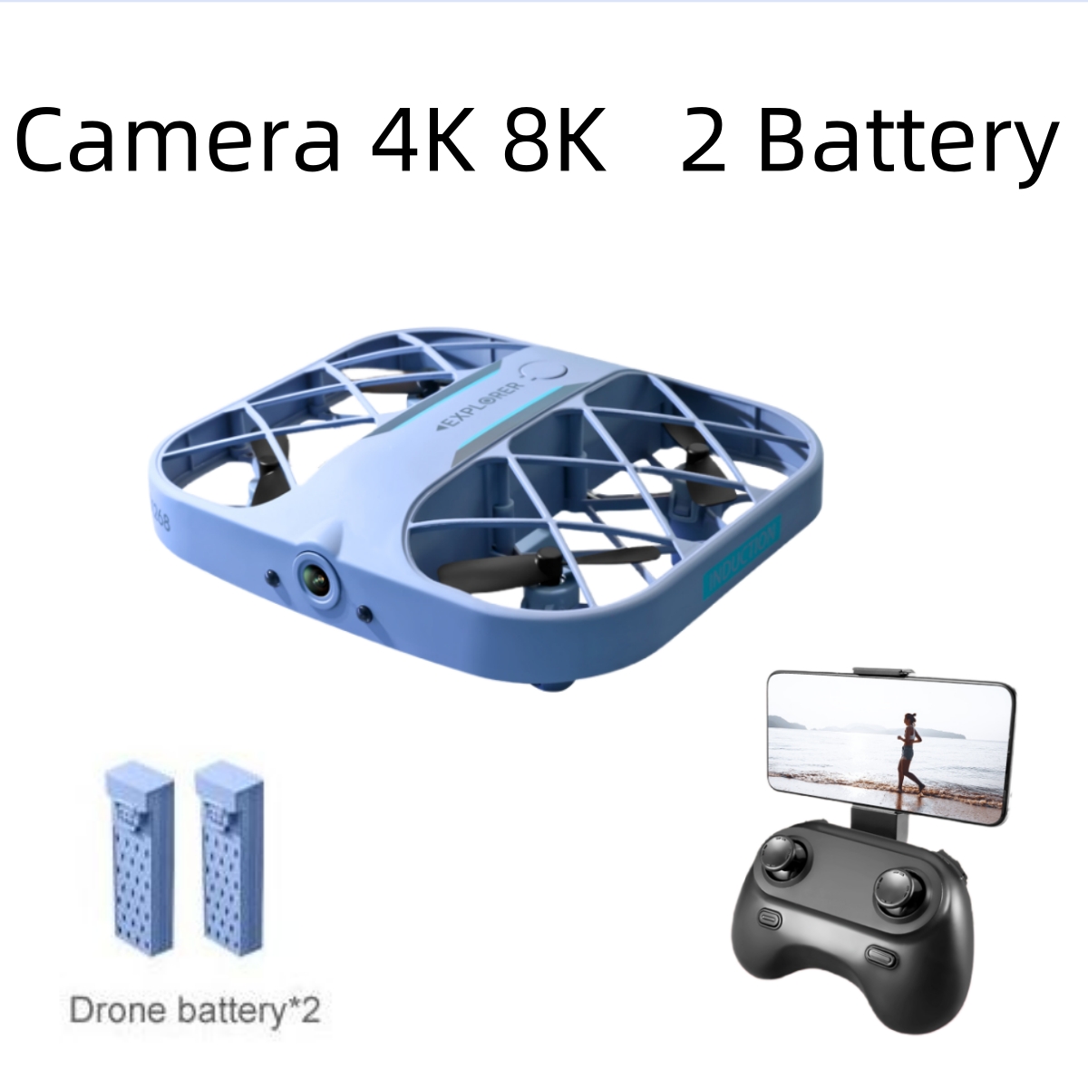 JJRC H107 FPV RC Drone with 2  - Drone Cinematic review and price