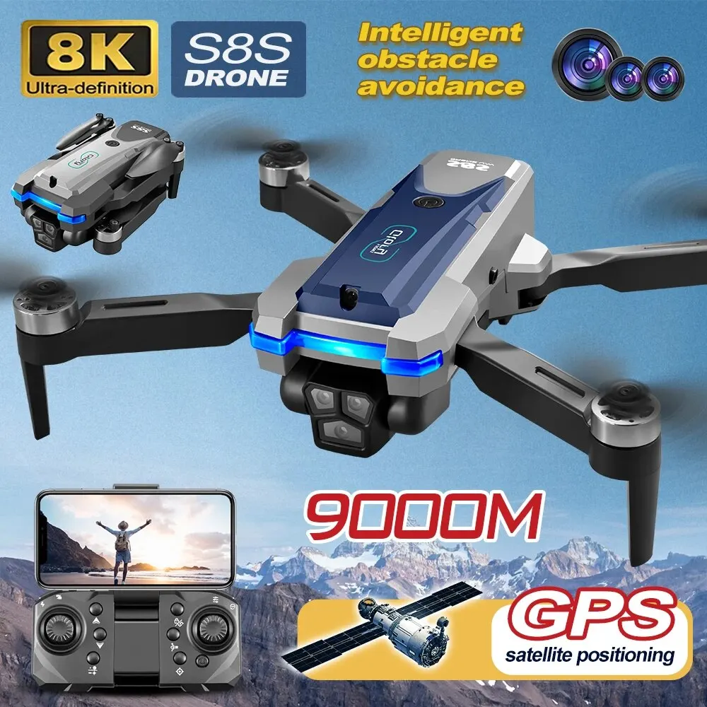 S8S GPS Drone 5G Wifi 8K HD Du - Drone Mapping review and price